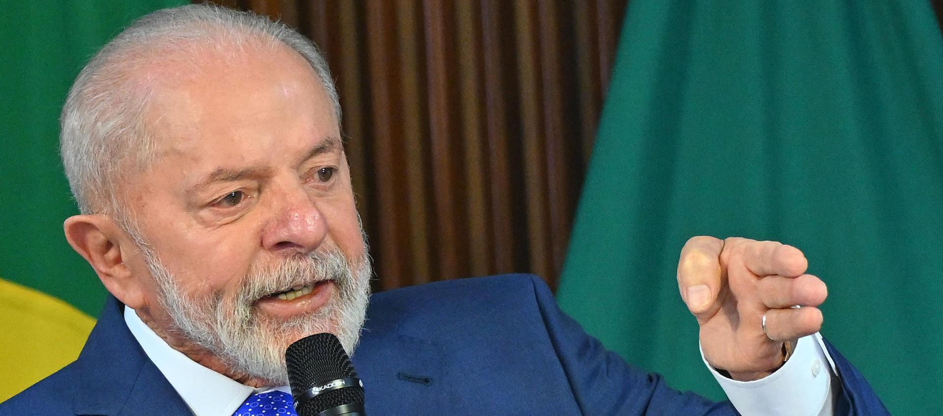 Lula da Silva, Presidente de Brasil.