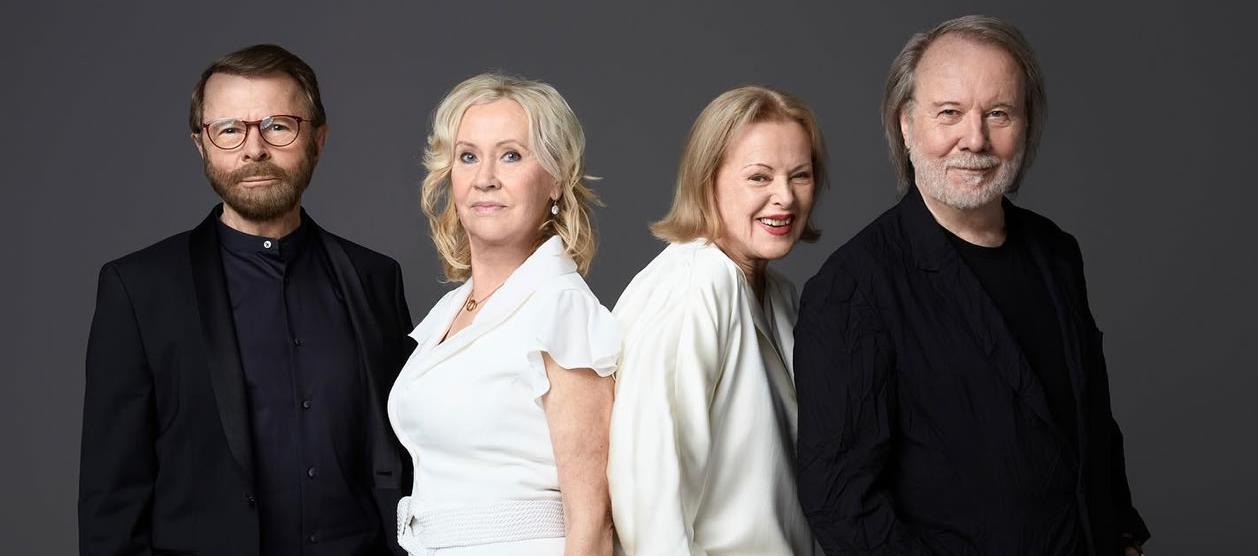 Los miembros del cuarteto sueco ABBA