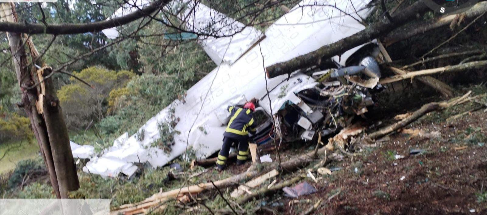 Accidente de avioneta.