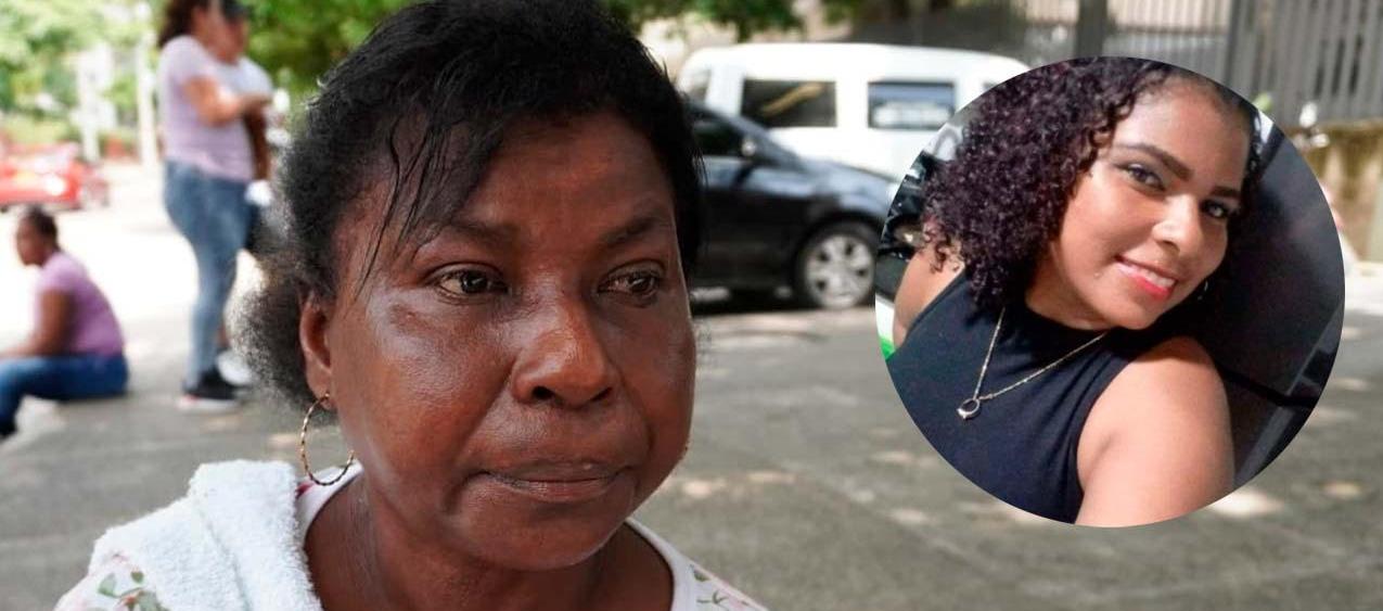 Aracelis Toloza narrando en Medicina Legal la vida de superación de Gina Paola.