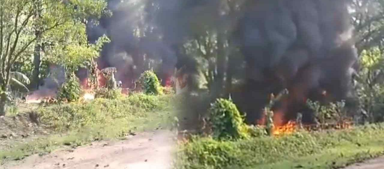 Explosión en oleoducto. 