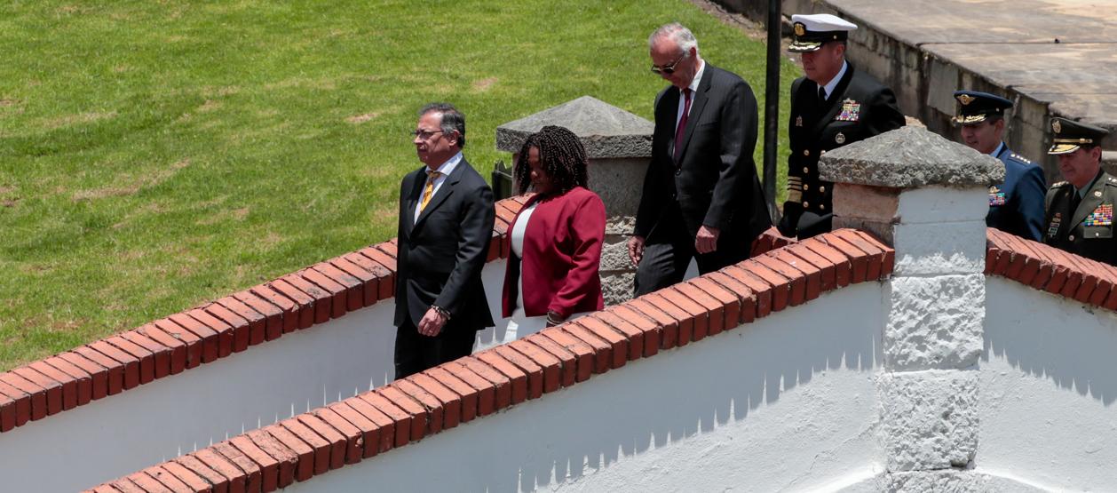 El Presidente Gustavo Petro y la Vicepresidenta Francia Márquez.