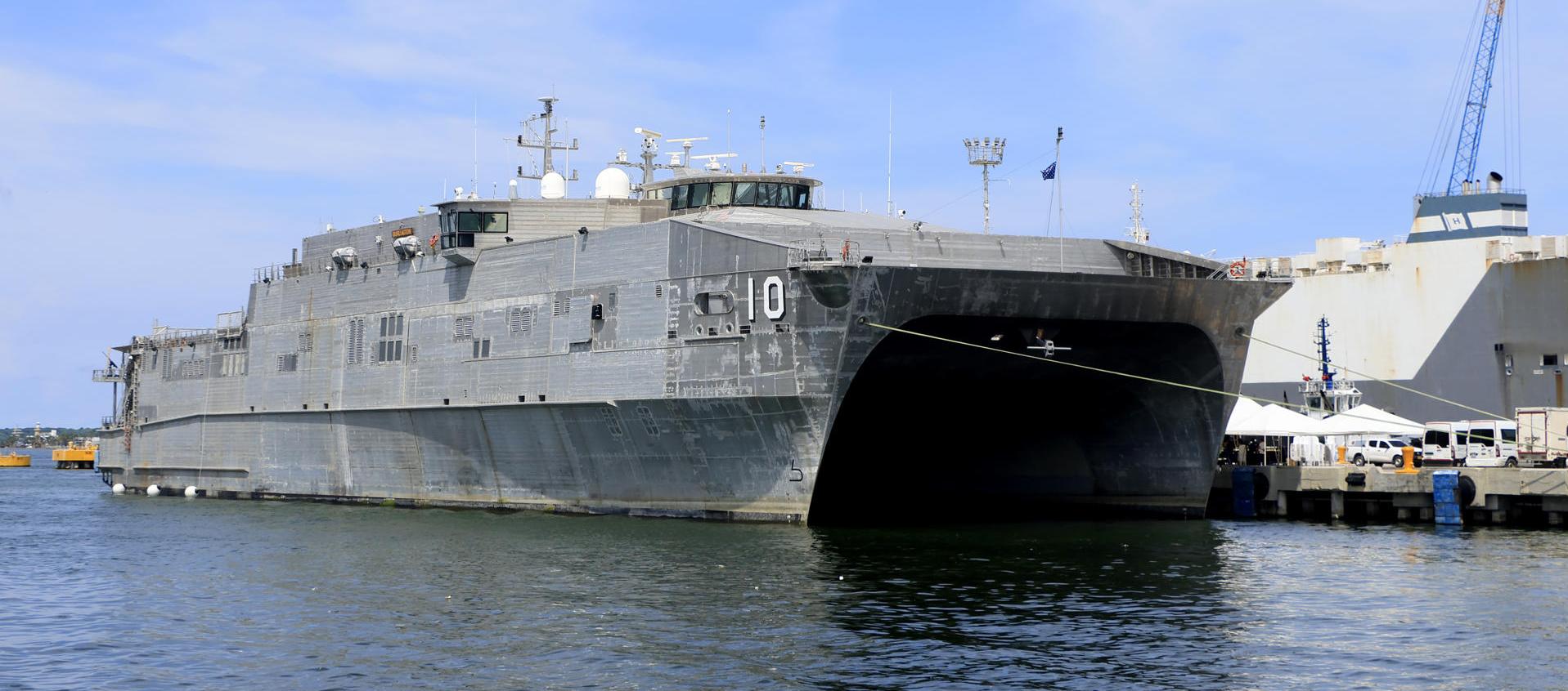 Buque de Estados Unidos llegó este jueves a Cartagena. 