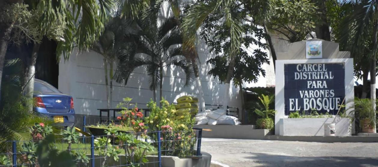Cárcel Distrital de El Bosque en Barranquilla.