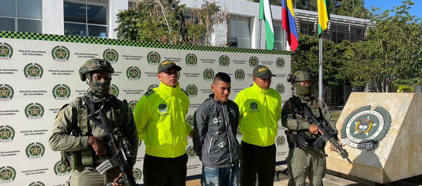 El presunto cabecilla fue capturado en el Cauca. 