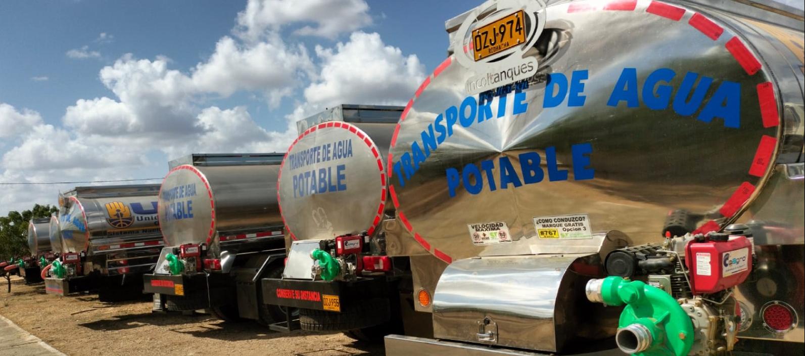  Carrotanques para La Guajira.