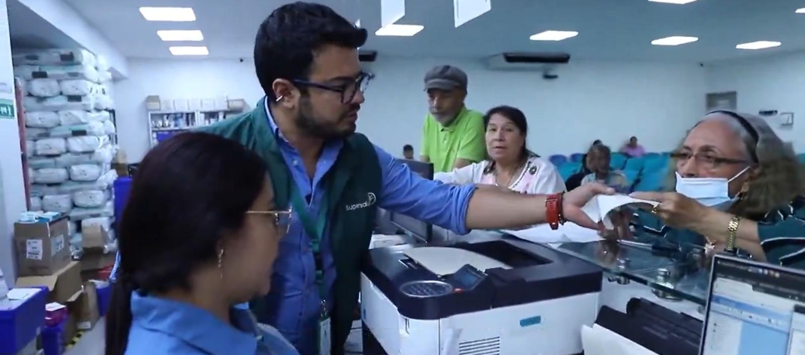 Inspección de la Superintendencia de Salud en sede de Bucaramanga.