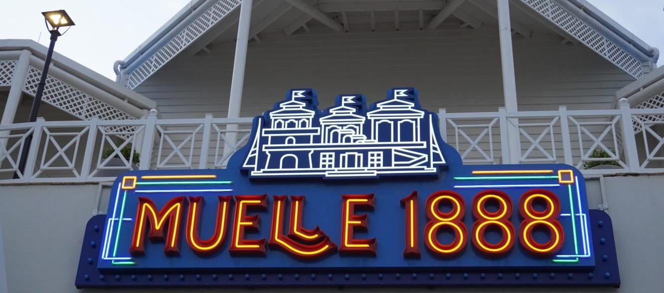 Centro Gastronómico Muelle 1888, en Puerto Colombia. 