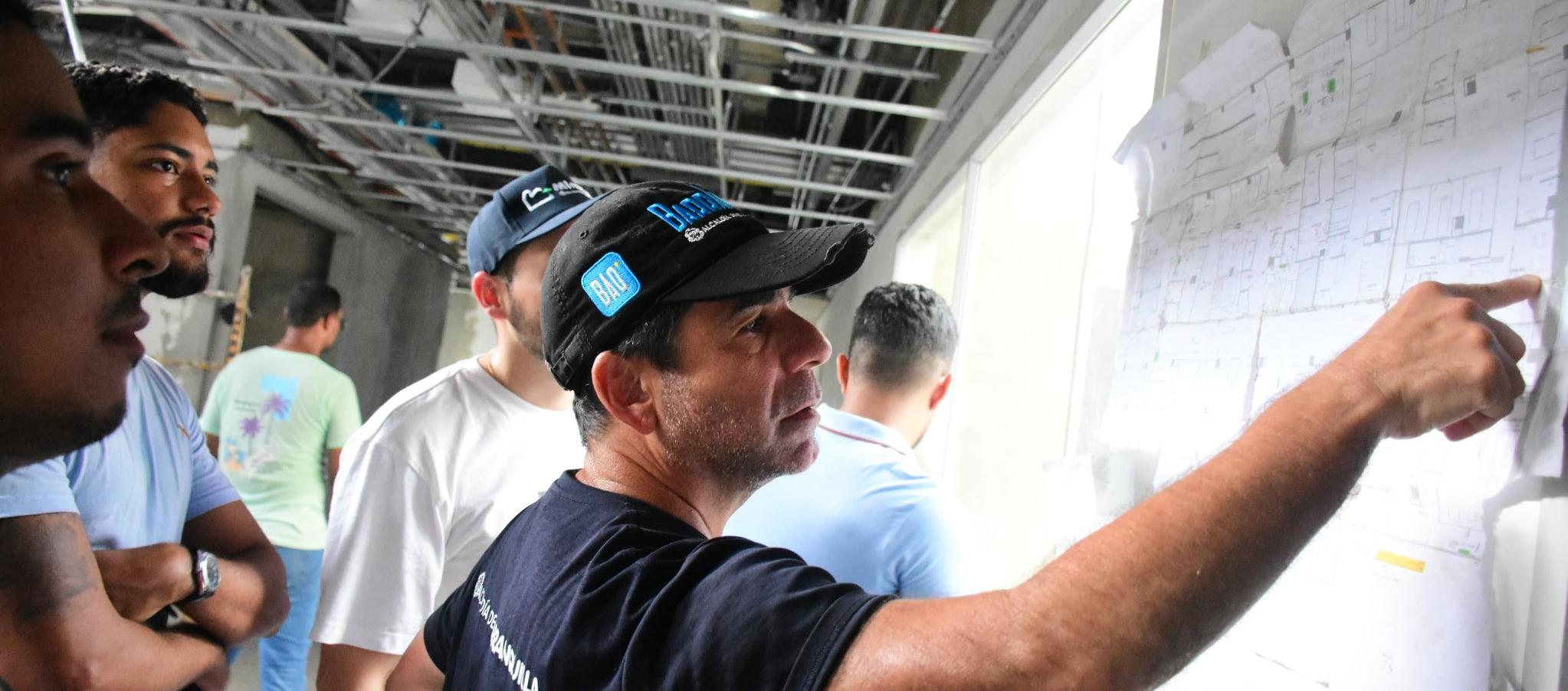 El Alcalde de Barranquilla, Alex Char.