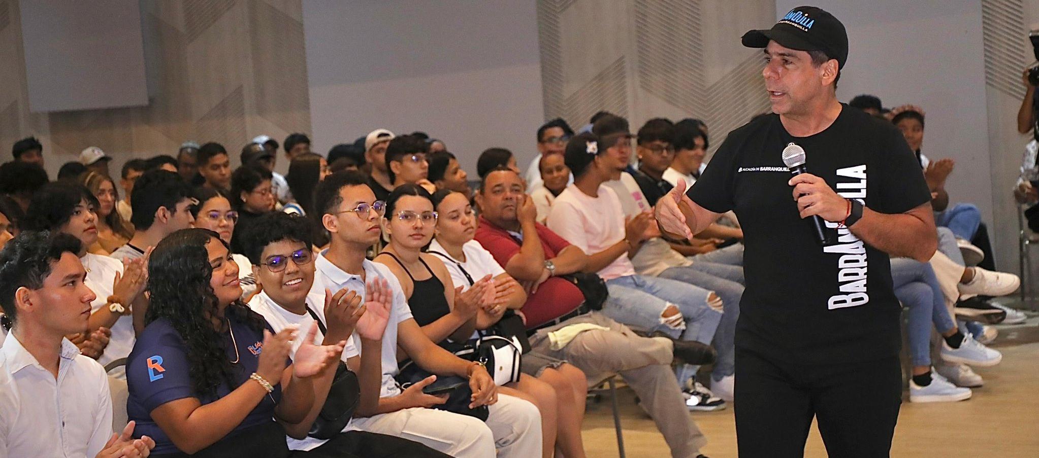 El Alcalde de Barranquilla, Alex Char.