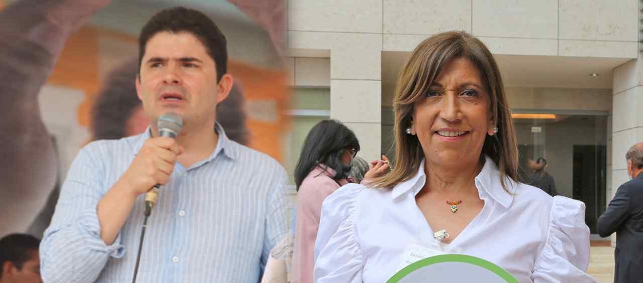 Luis Felipe Henao y Martha Zamora.