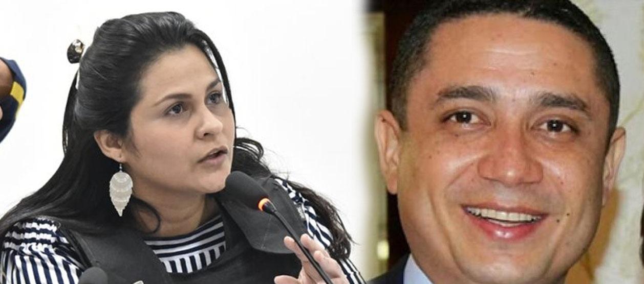 Dayana Jassir y Eduardo Pinto. 