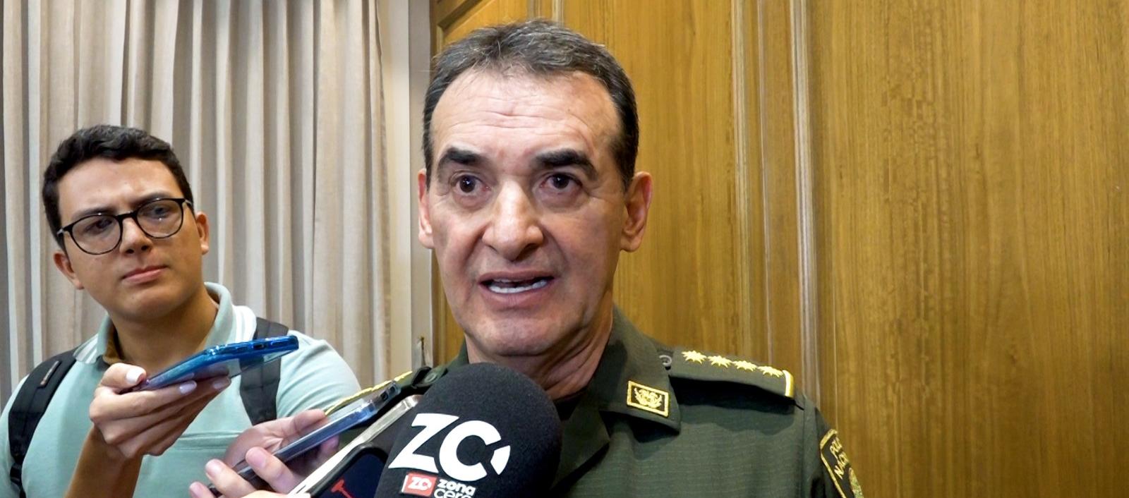 General William René Salamanca, Director de la Policía.