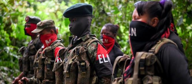 Guerrilleros del ELN.