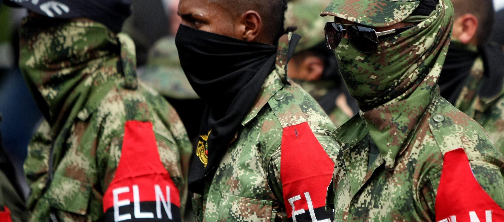 Integrantes de ELN en Cali.