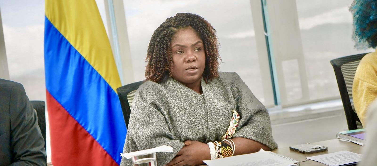 Francia Márquez, Vicepresidenta y Ministra de Igualdad.