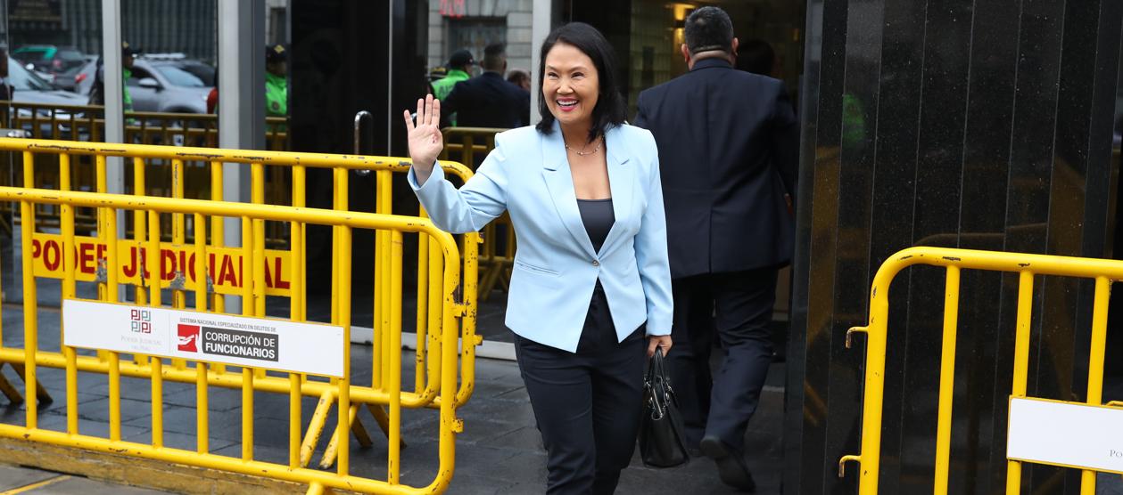 Keiko Fujimori.