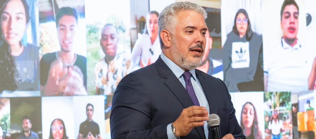 Iván Duque, Presidente de Colombia entre 2018 y 2022.