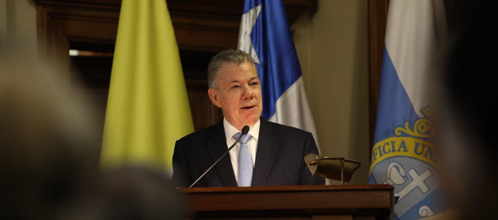 Juan Manuel Santos, expresidente de Colombia. 