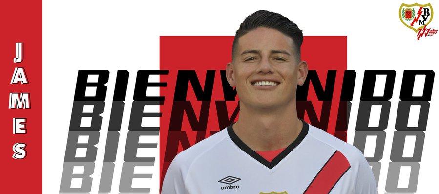 James Rodríguez, nuevo jugador del Rayo Vallecano.