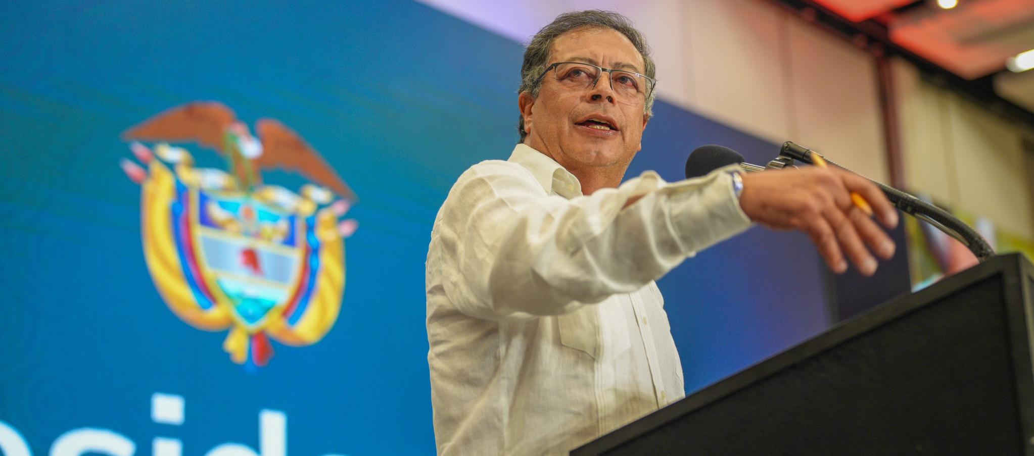 Gustavo Petro, Presidente de Colombia.