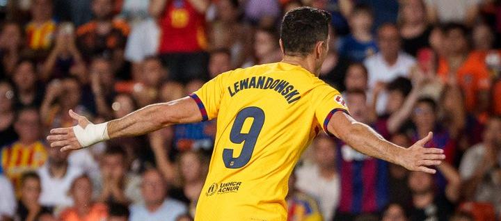 Robert Lewandowski, goleador del partido.