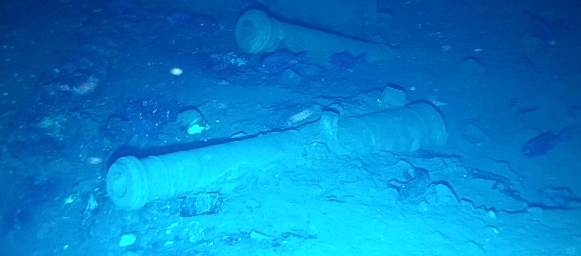 Zona donde se encuentra hundido el Galeón San José. 