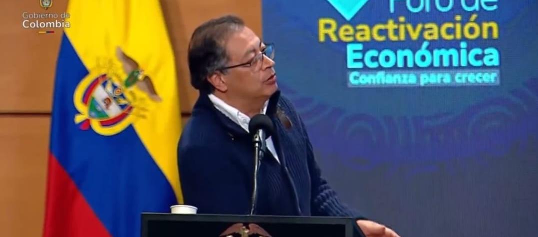 Gustavo Petro, presidente de Colombia. 