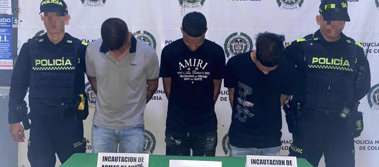 Los tres imputados por el crimen del joven en el barrio Barlovento. 