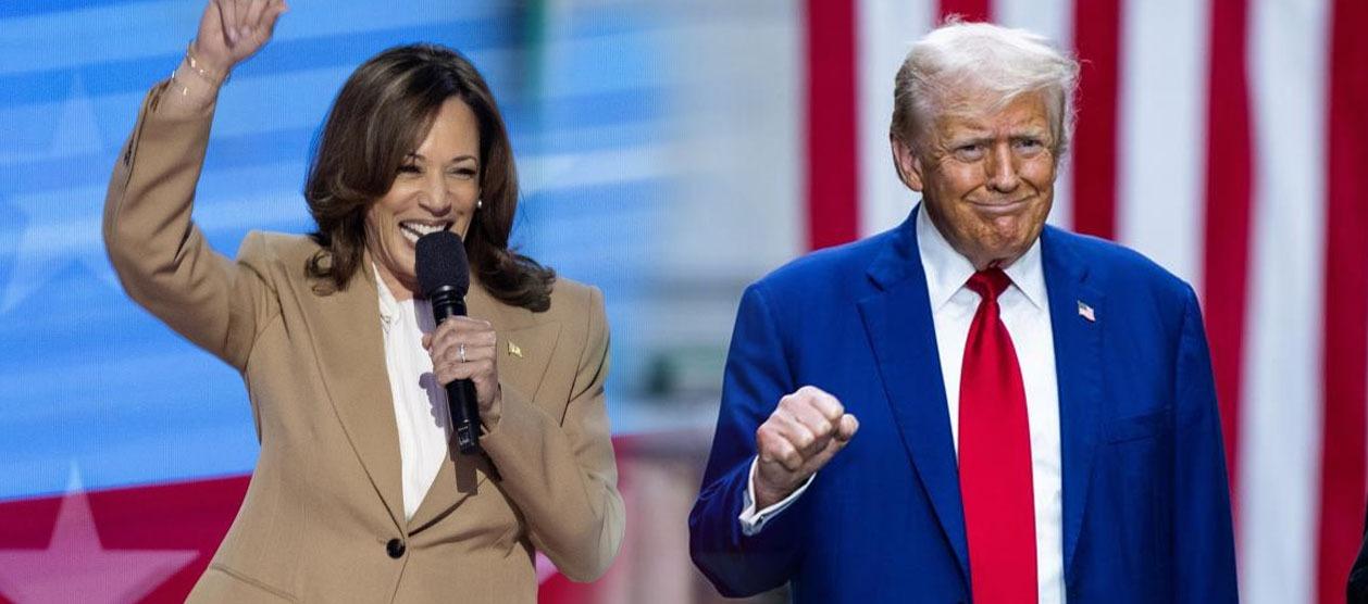 Kamala Harris y Donald Trump.