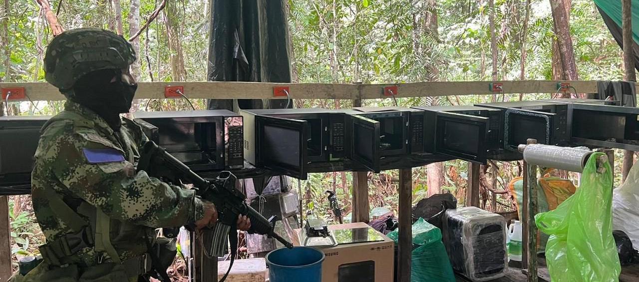 Laboratorio fue desmantelado en el Putumayo.