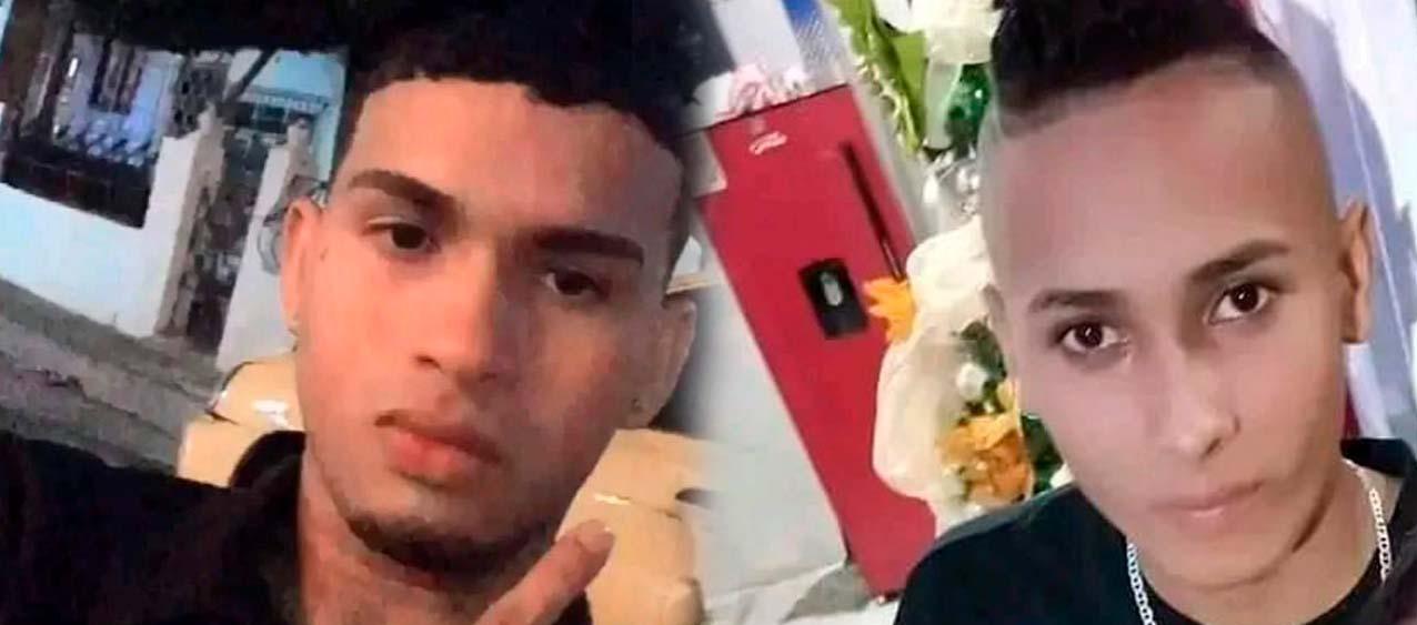 Julio Cesar Del Río Castro, auxiliar de Policía, y Rafael Armando Ahumada, vigilante.