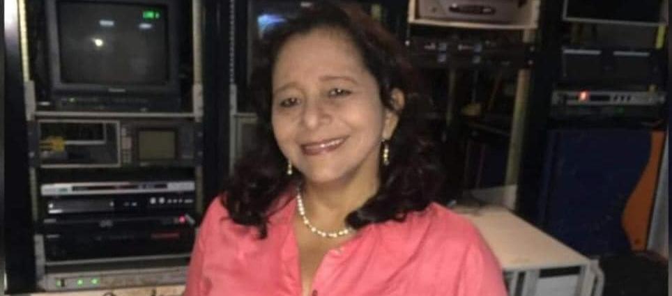 La periodista Ledis Caro.