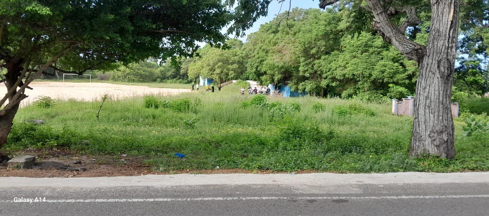 Lugar donde fue encontrado el cuerpo del hombre. 