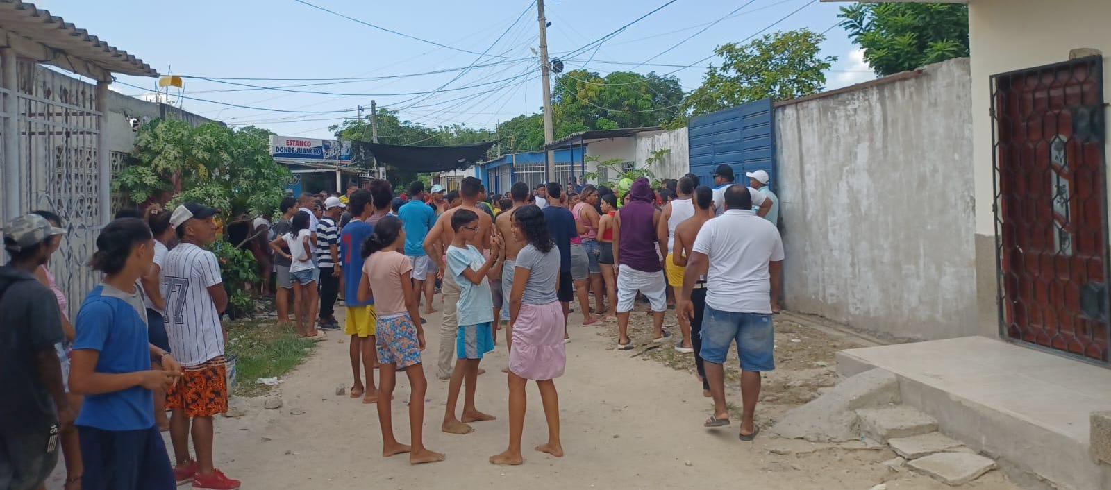 Lugar donde encontraron el cuerpo de la mujer