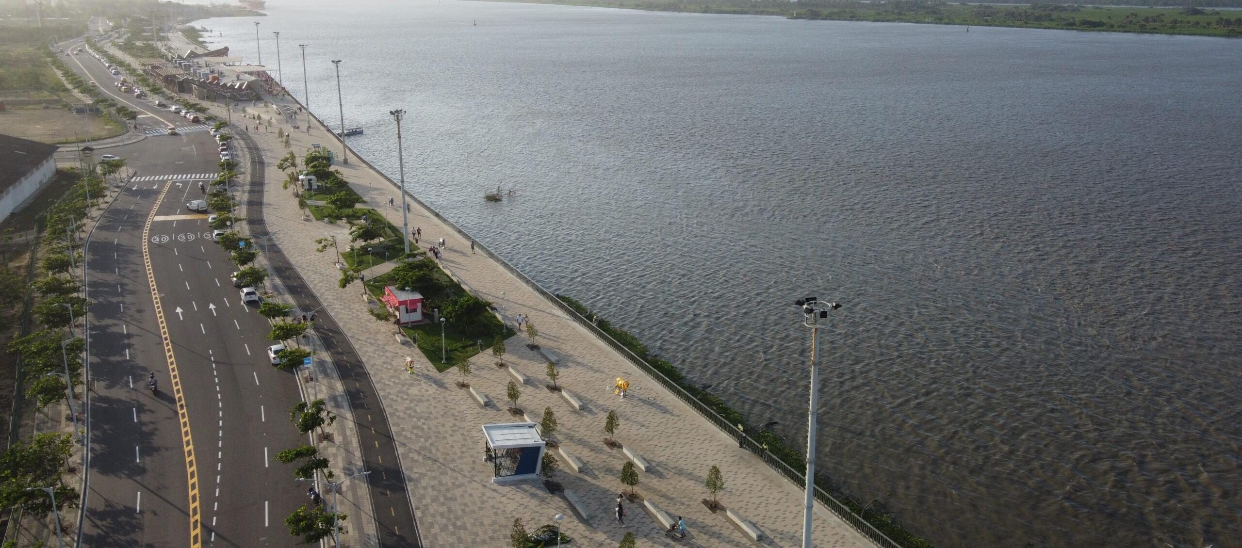 El Gran Malecón, uno de los lugares por donde pasarán las ciclistas.