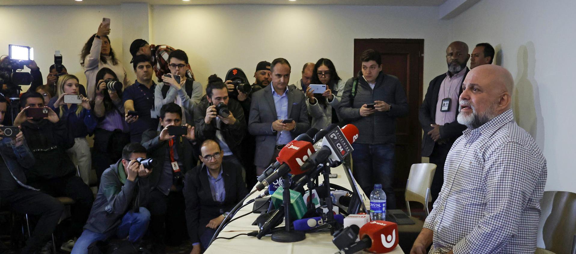 El exjefe paramilitar Salvatore Mancuso.