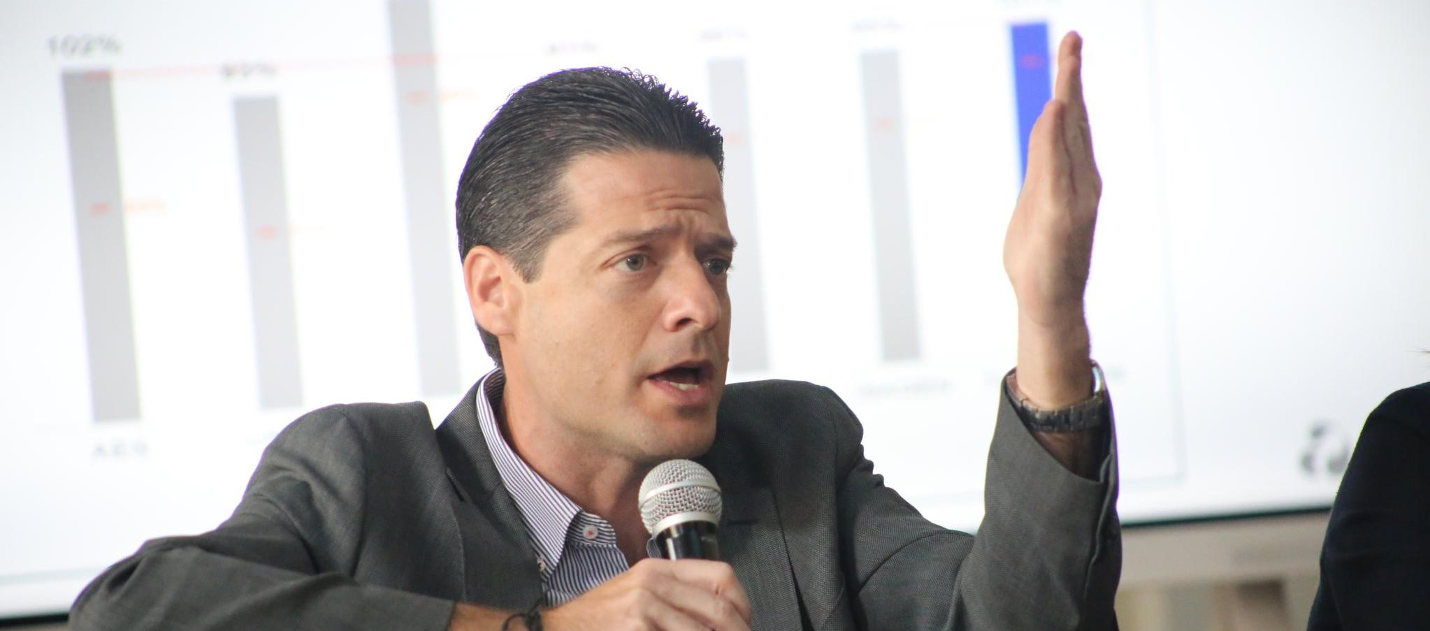 El senador de la República, Mauricio Gómez Amín.