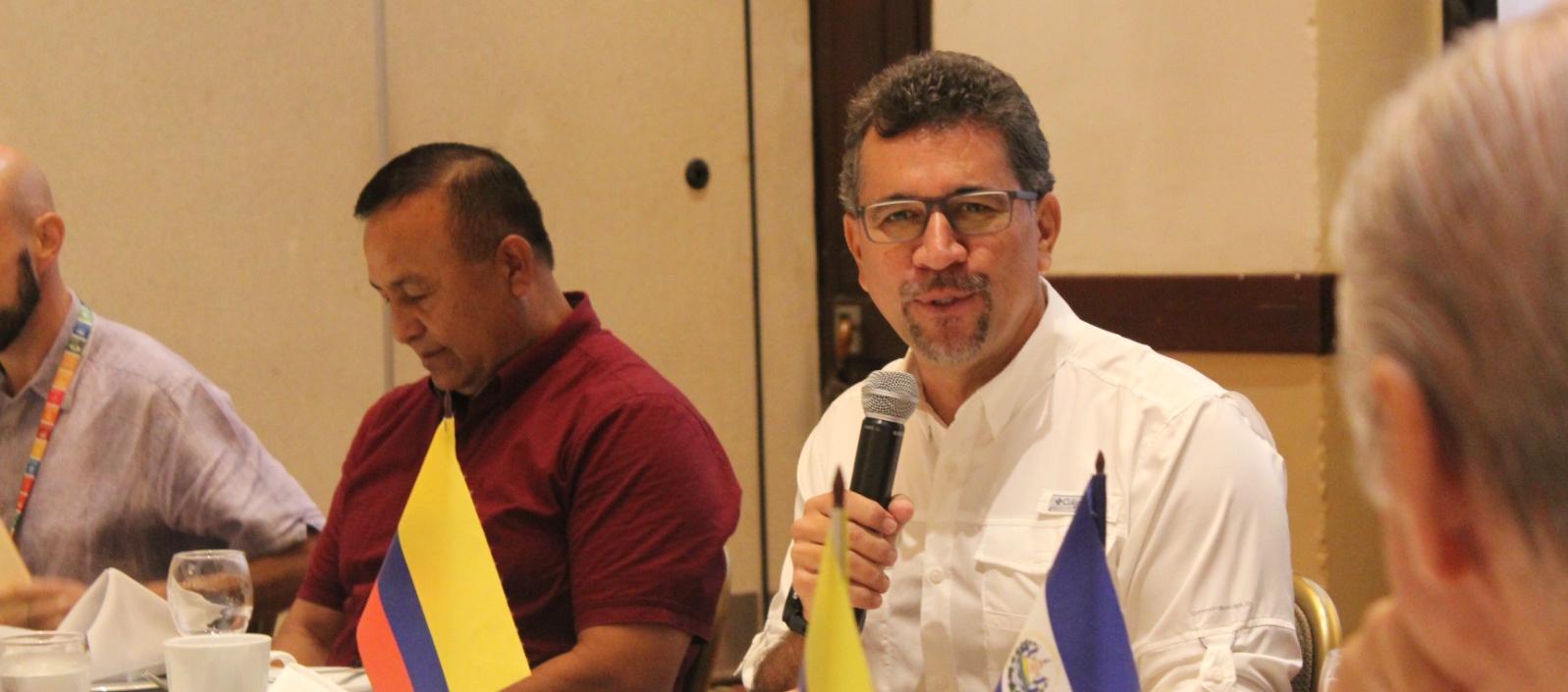 León Fredy Muñoz, embajador de Colombia en Nicaragua.