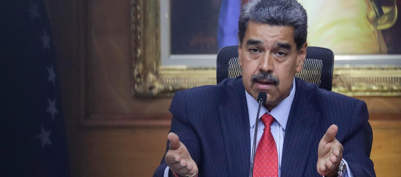 Nicolás Maduro, presidente de Venezuela. 