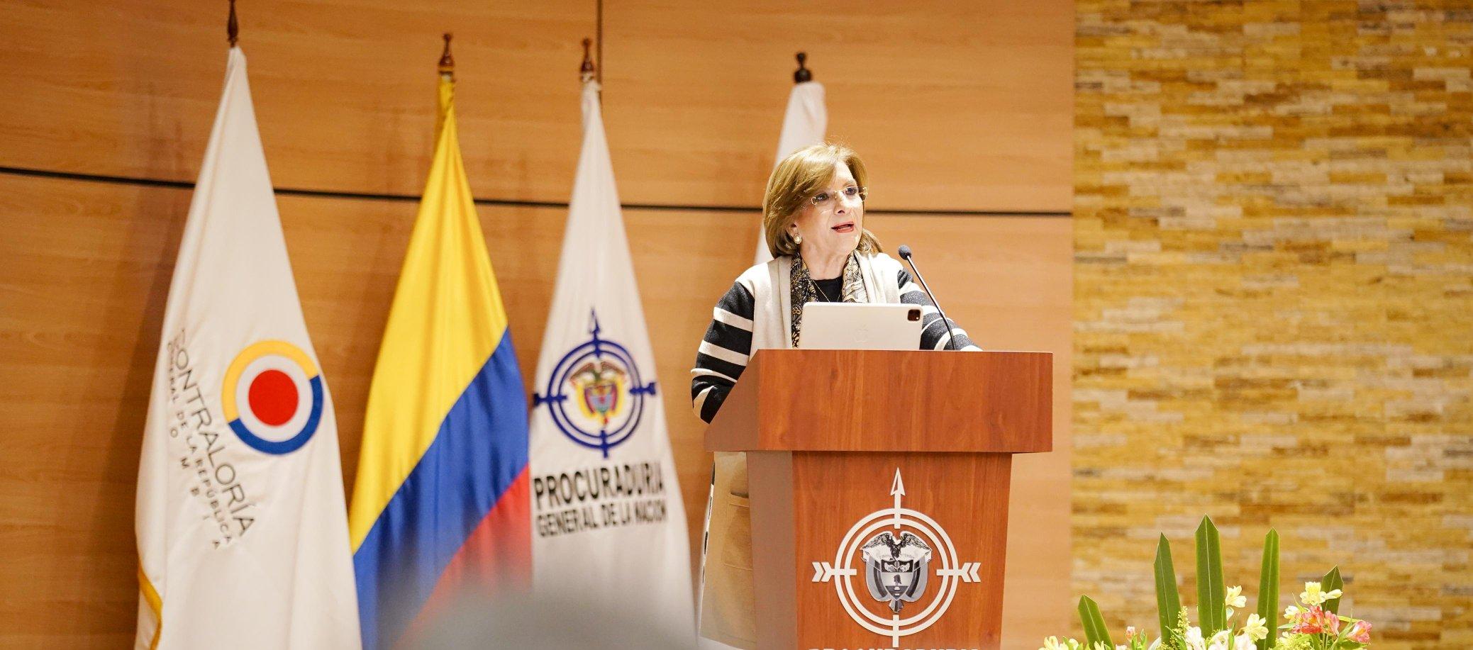 La Procuradora Margarita Cabello. 