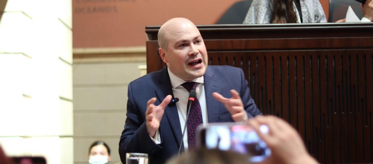 Julián Peinado, senador liberal.