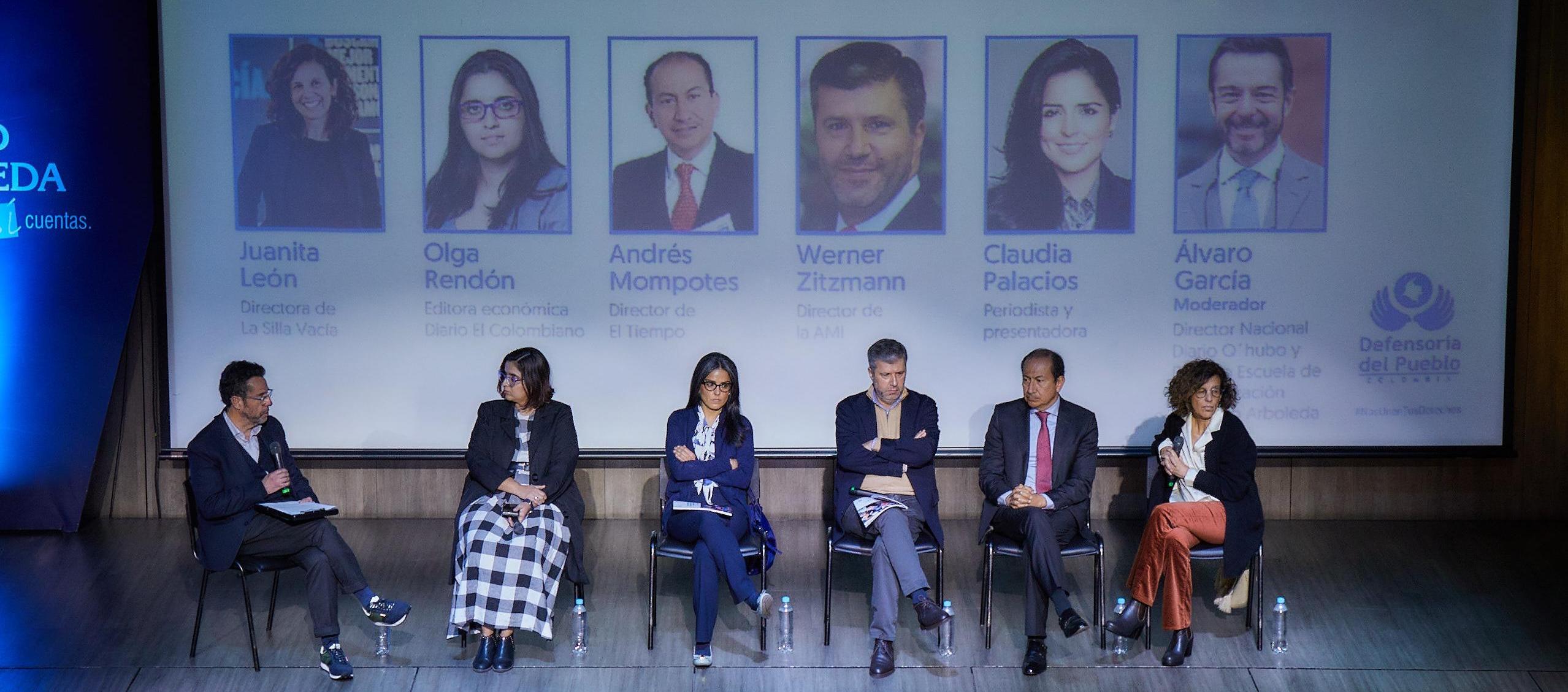 Presentación del informe sobre vulneraciones a los DDHH de los periodistas en Colombia.