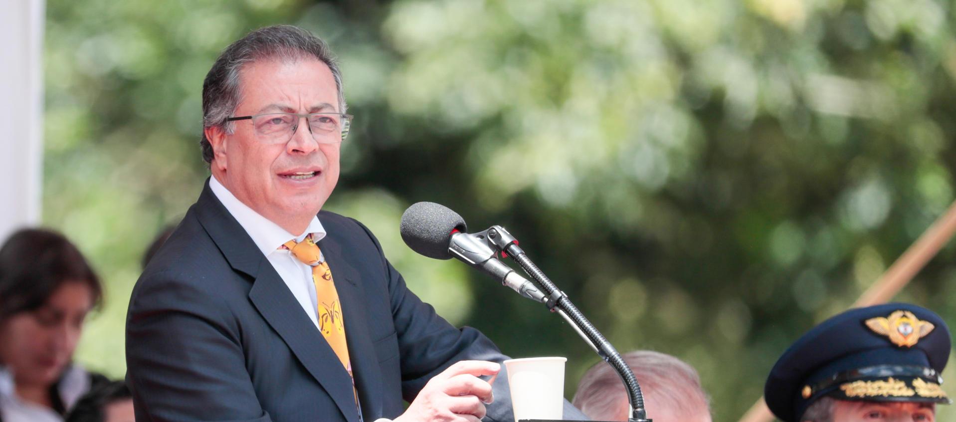 Gustavo Petro, Presidente de Colombia.