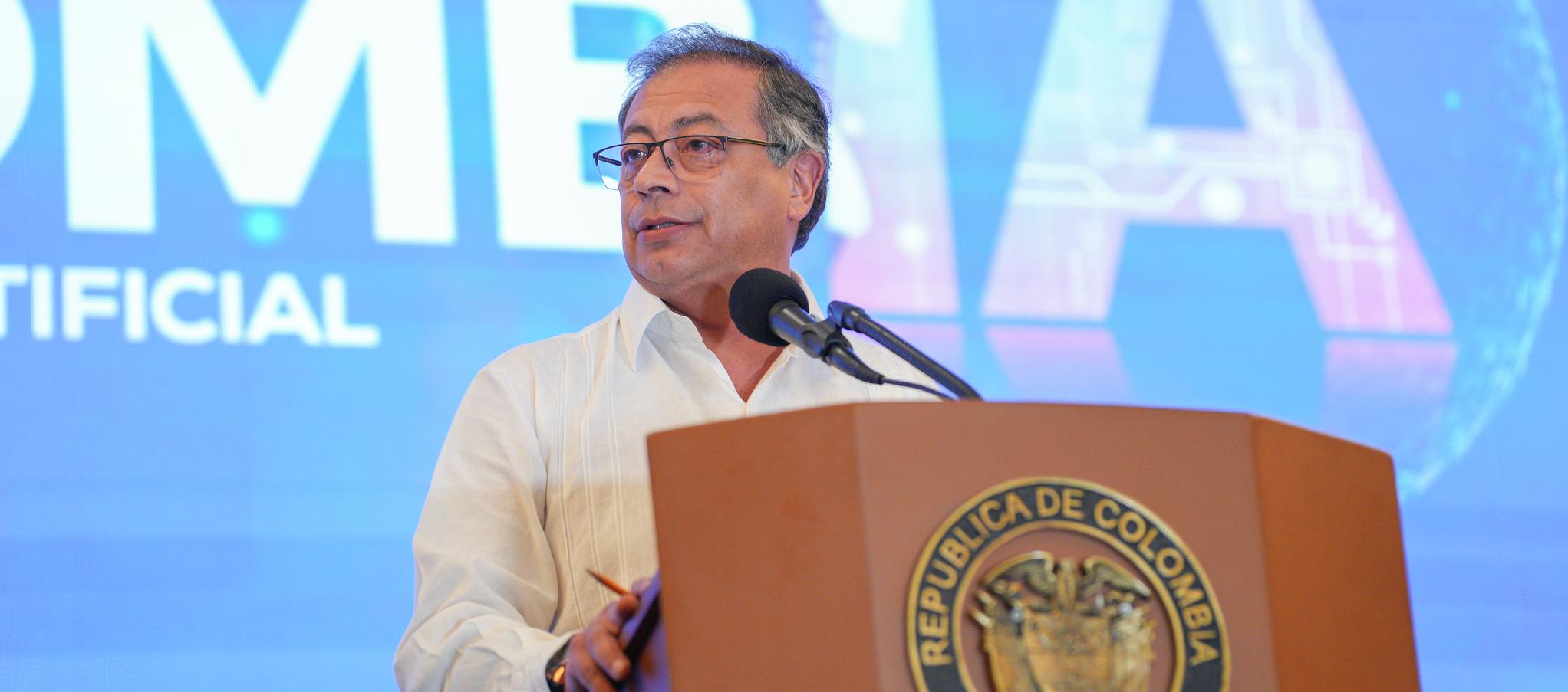 El Presidente de la República, Gustavo Petro.