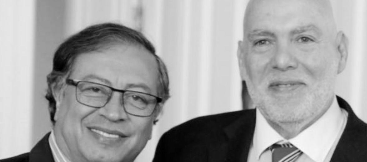 El Presidente Petro y el Embajador José Fernando Bautista.