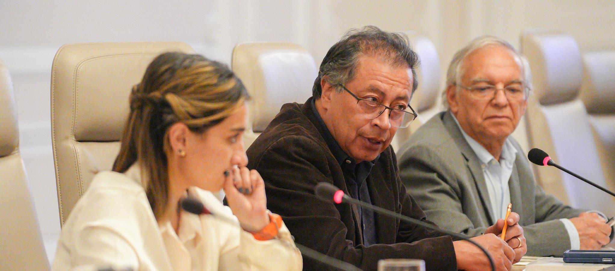 El Presidente Gustavo Petro.