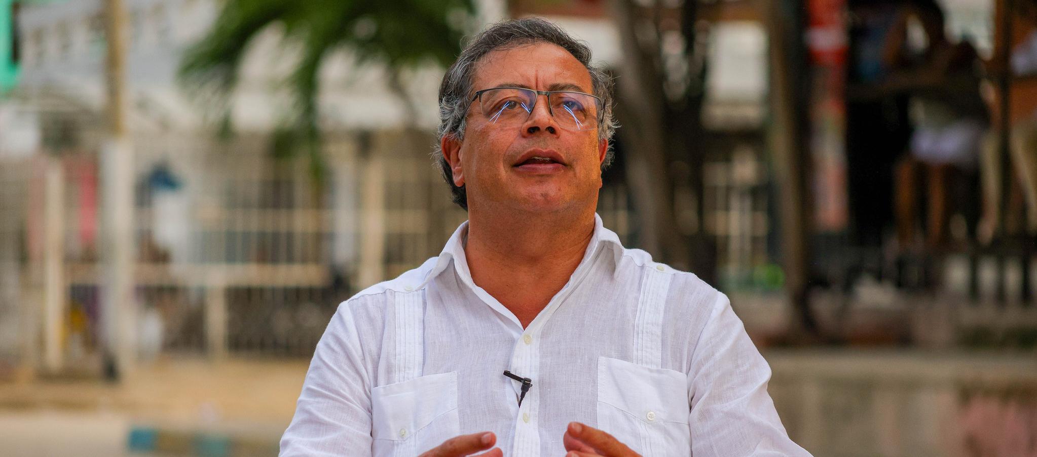 El Presidente Gustavo Petro.