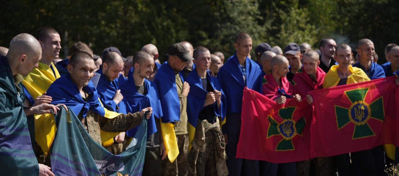 Prisioneros ucranianos.