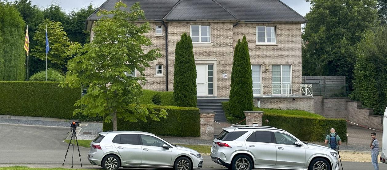 La residencia de Puigdemont en Waterloo (Bélgica).